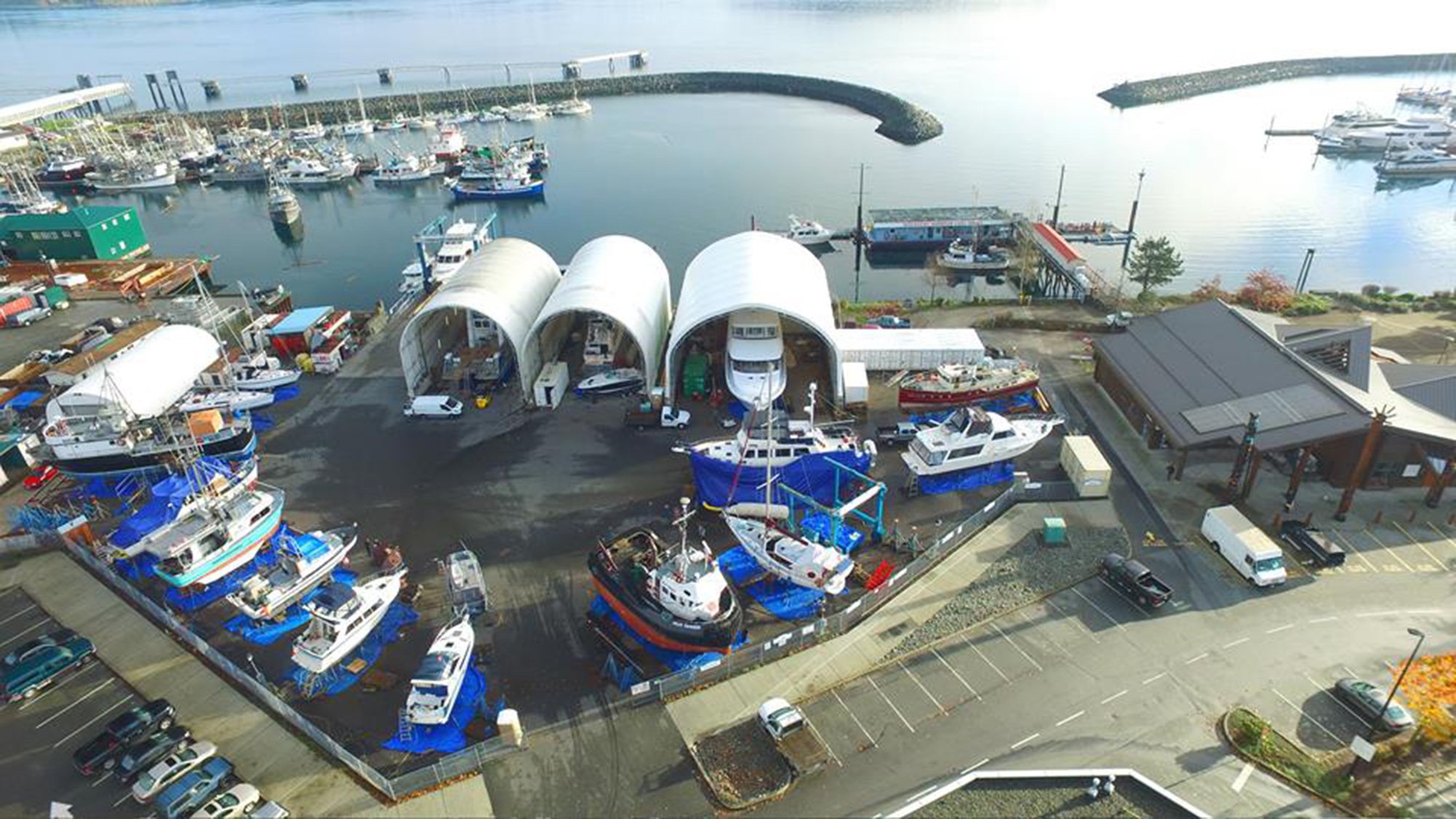 OPMS - overview of boatyard